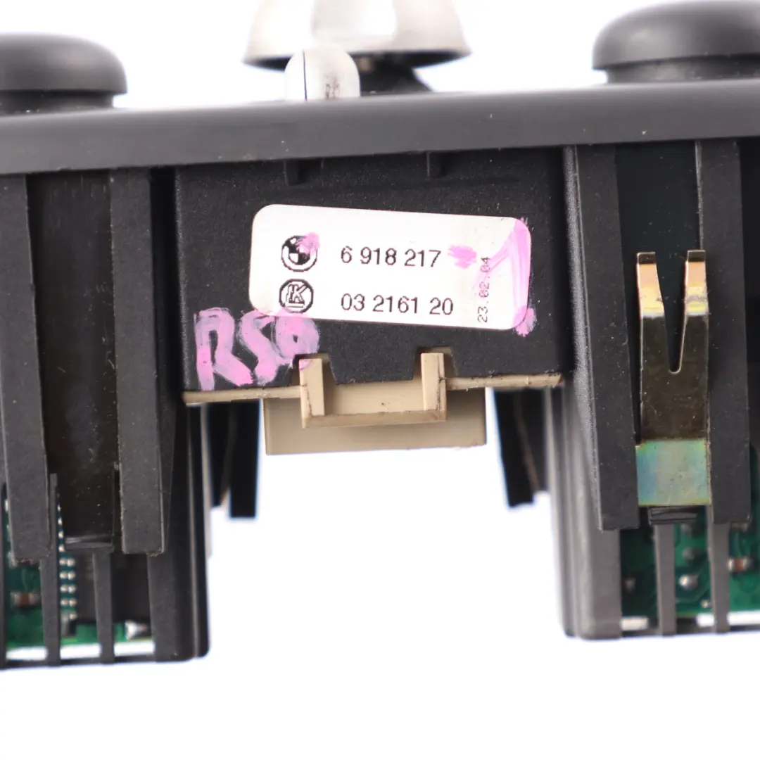 Mini R50 R52 R53 Heated Seat Control Switch Panel Mirror - SKU 6918217-1 - Part number 6918217
