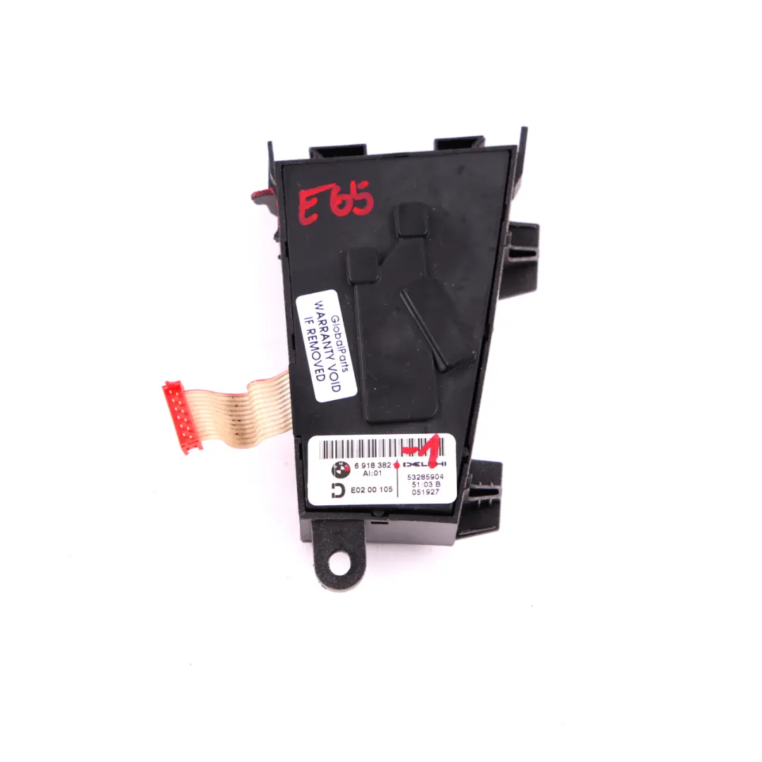 BMW 7 er E65 E66 1 Schalter Sitzverstellung Vorne Links - SKU 6918382-1 - Teilenummer 6918382