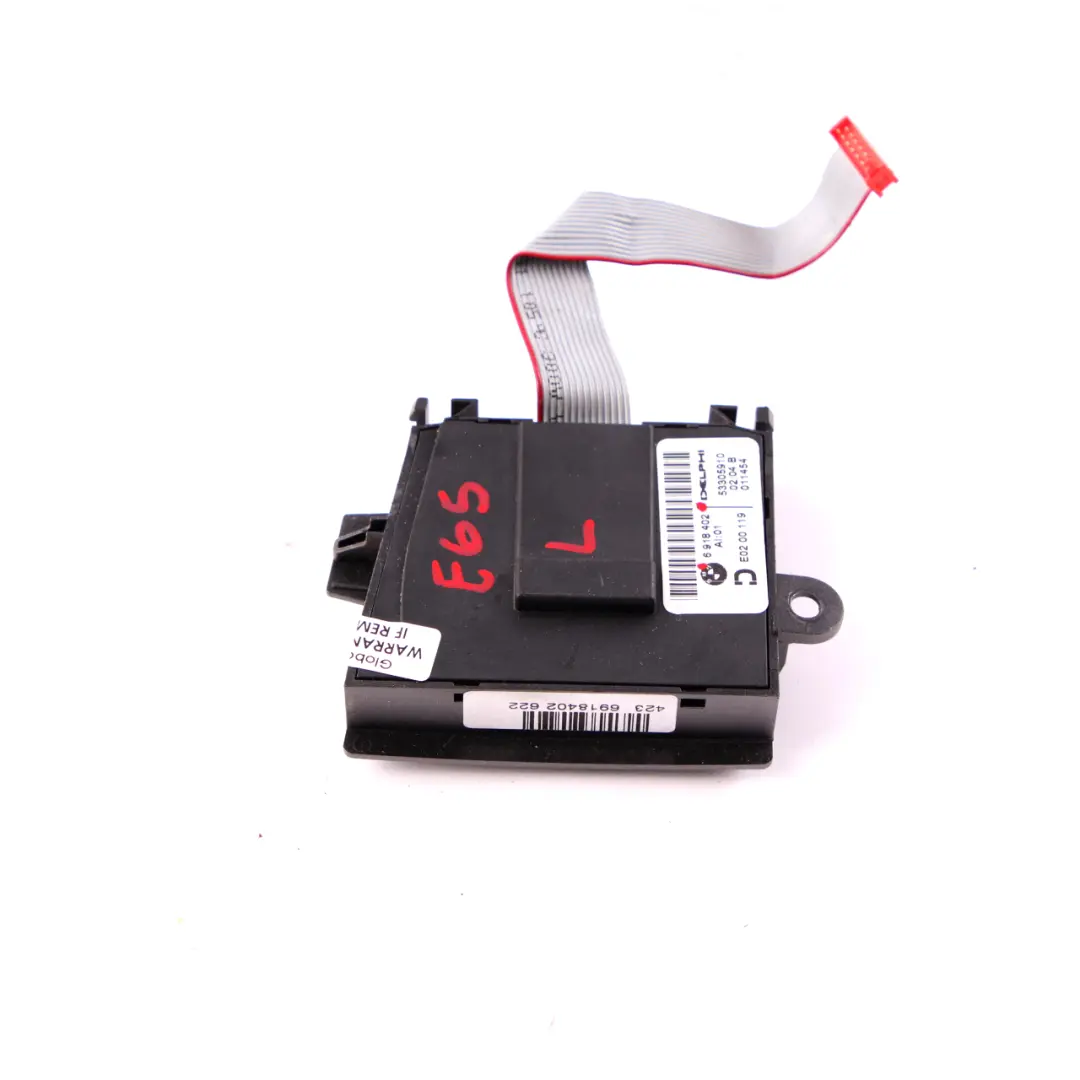 BMW E65 E66 Przełącznik Pamięci Ogrzewania Fotela Lewy Przód - SKU 6918402 - Numer Części 6918402