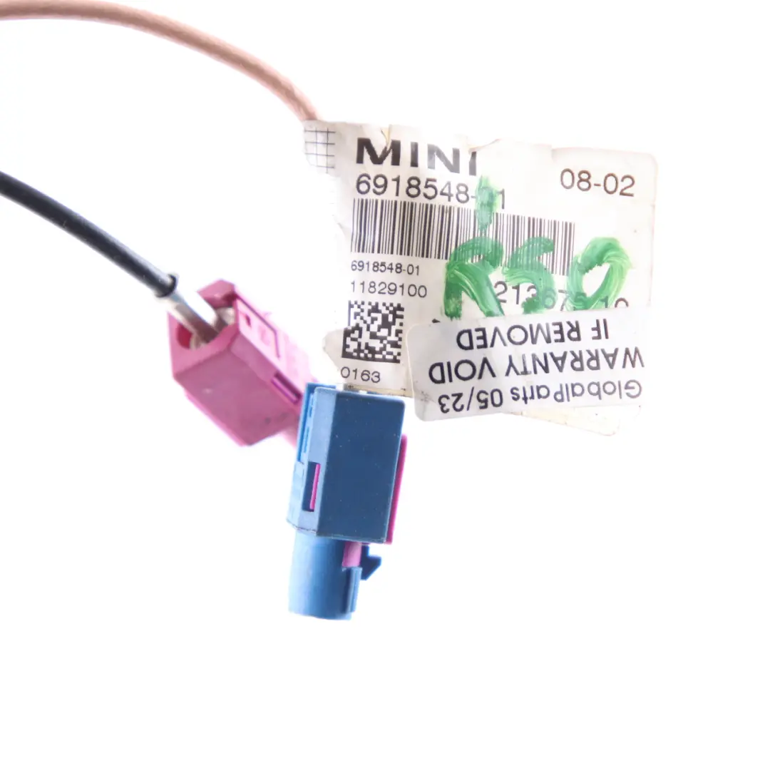 Antena Telefonica Multi-Banda Negro para Mini Cooper R50 R53 con número de pieza 6918548 Mini Cooper R50 R53 Antena Telefonica Multi-Banda Negro - SKU 6918548 - Número de pieza 6918548