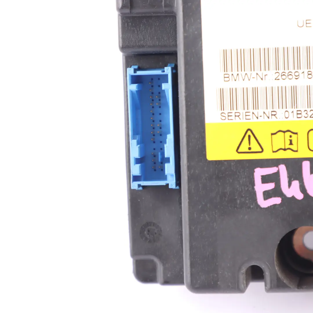 Rollover Sensor Control Unit Module to BMW E46 Convertible with Part number 6918833 BMW E46 Convertible Rollover Sensor Control Unit Module - SKU 6918833 - Part number 6918833