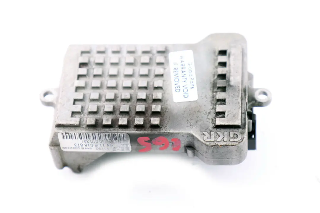 Blower Regulador Calentador Blow Resistor Motor para BMW E65 E66 con número de pieza 6918873 BMW E65 E66 Blower Regulador Calentador Blow Resistor Motor - SKU 6918873 - Número de pieza 6918873