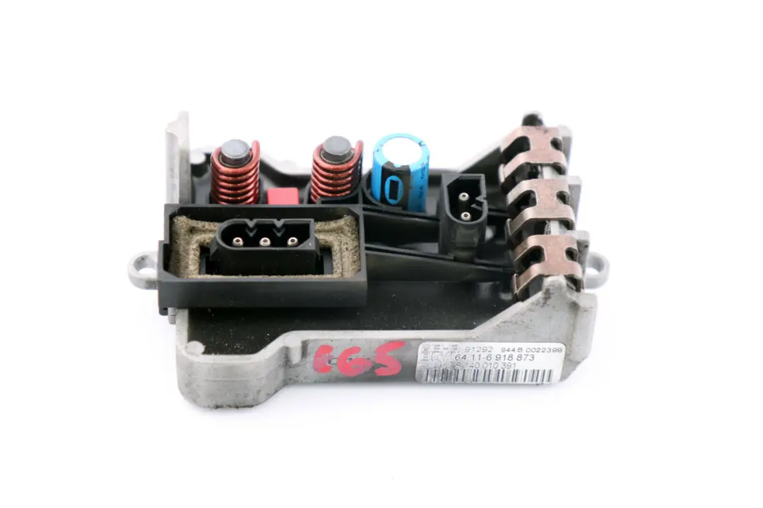 Regolatore Ventilatore Riscaldamento Aria Condizionata per BMW E65 E66 con numero di parte 6918873 BMW E65 E66 Regolatore Ventilatore Riscaldamento Aria Condizionata - SKU 6918873 - Numero di parte 6918873