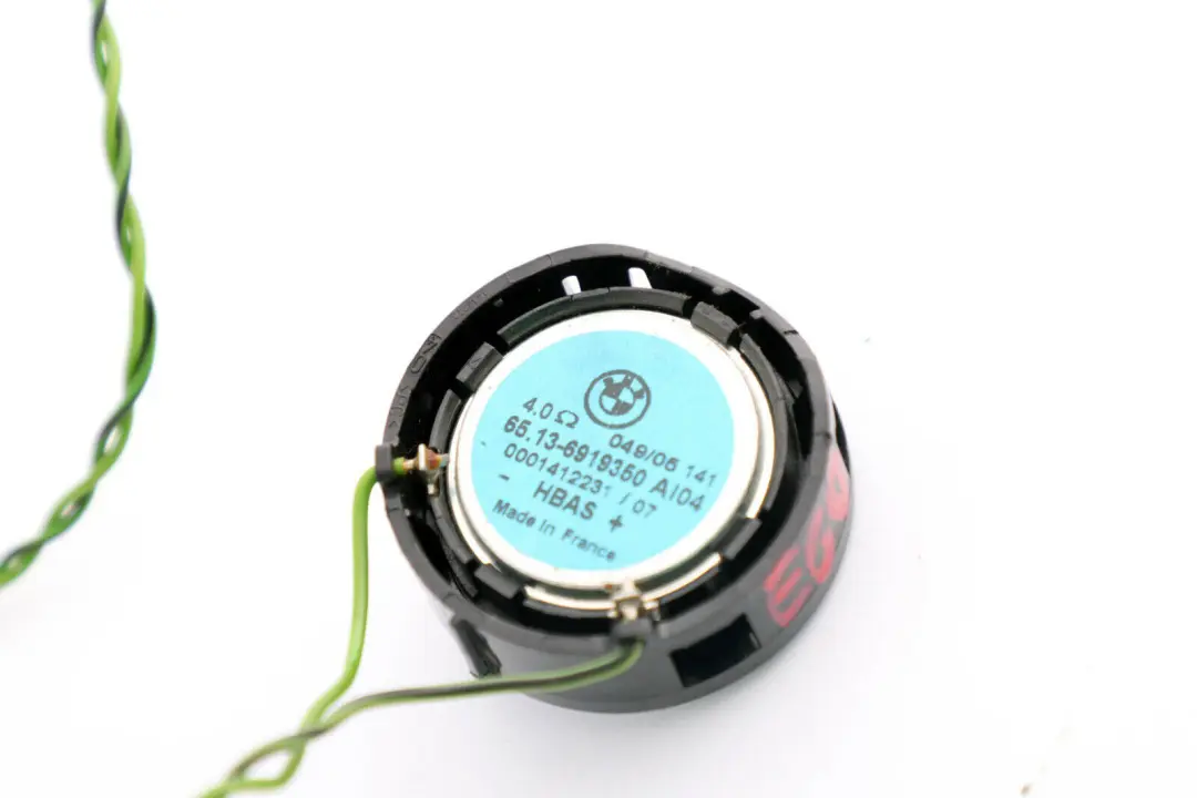 BMW 5 E60 E61 Haut-Parleur Hifi Porte avant Gauche Droite - SKU 6919350 - Numéro de pièce 6919350