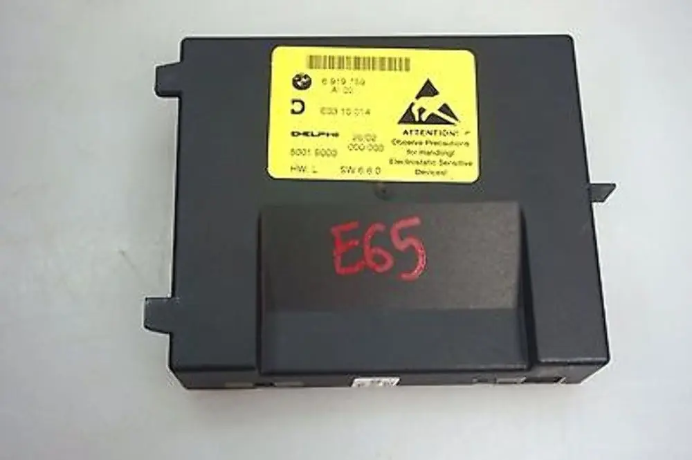BMW 7 Series E65 E66 E67 Control Unit Front Centre Console Module - SKU 6944385 - Part number 6919759