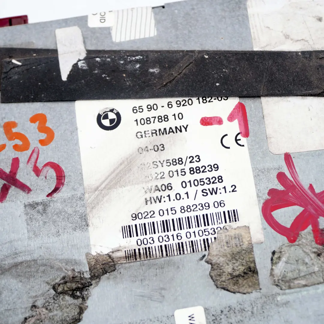 BMW X3 X5 Z4 Serie E39 E46 E53 E83 E85 GPS Navegacion Ordenador DVD 6920182 - SKU 6920182-1 - Número de pieza 9115032