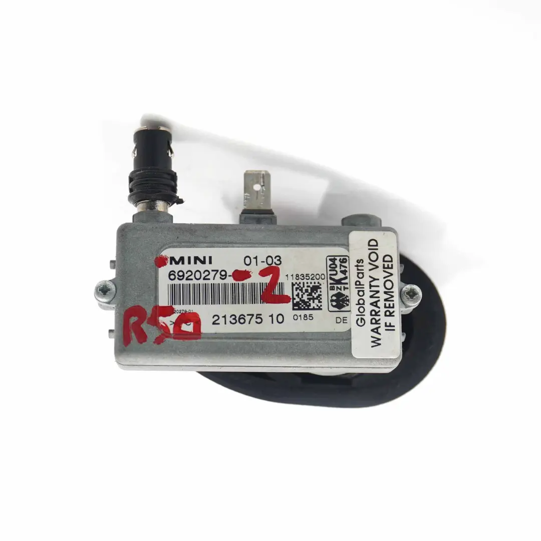 Antenne de toit pour Mini Cooper 2 R50 R53 à propos du numéro de pièce 6920279 Mini Cooper 2 R50 R53 Antenne de toit - SKU 6920279-2 - Numéro de pièce 6920279