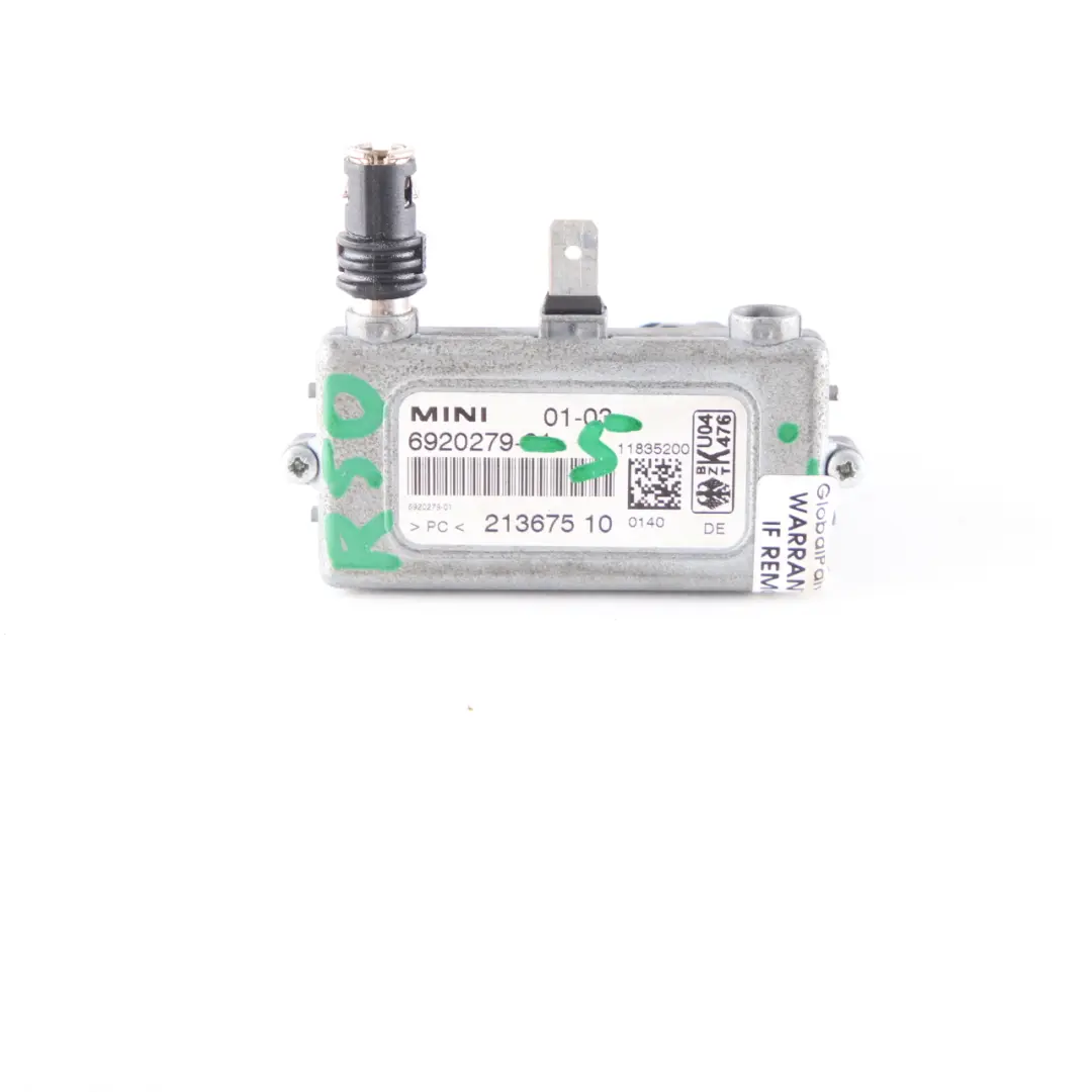 Antena de Techo Mini R50 R53 5 Antena Base Módulo Radio para con número de pieza 6920279 Antena de Techo Mini R50 R53 5 Antena Base Módulo Radio - SKU 6920279-5 - Número de pieza 6920279