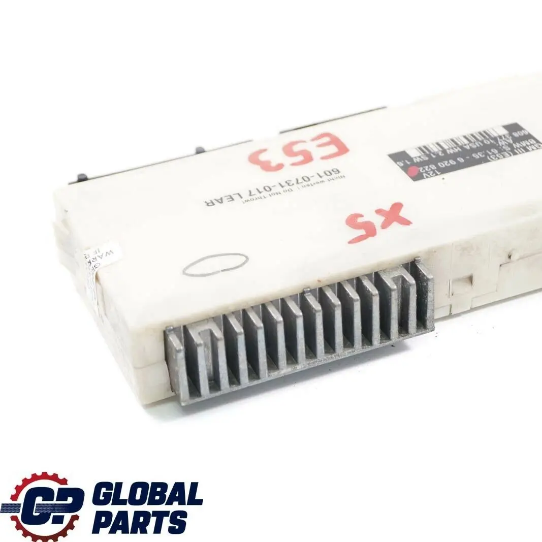 BMW X5 Serie E53 Ordinateur de Bord E53, ECU GM III - SKU 6920822 - Numéro de pièce 6920822