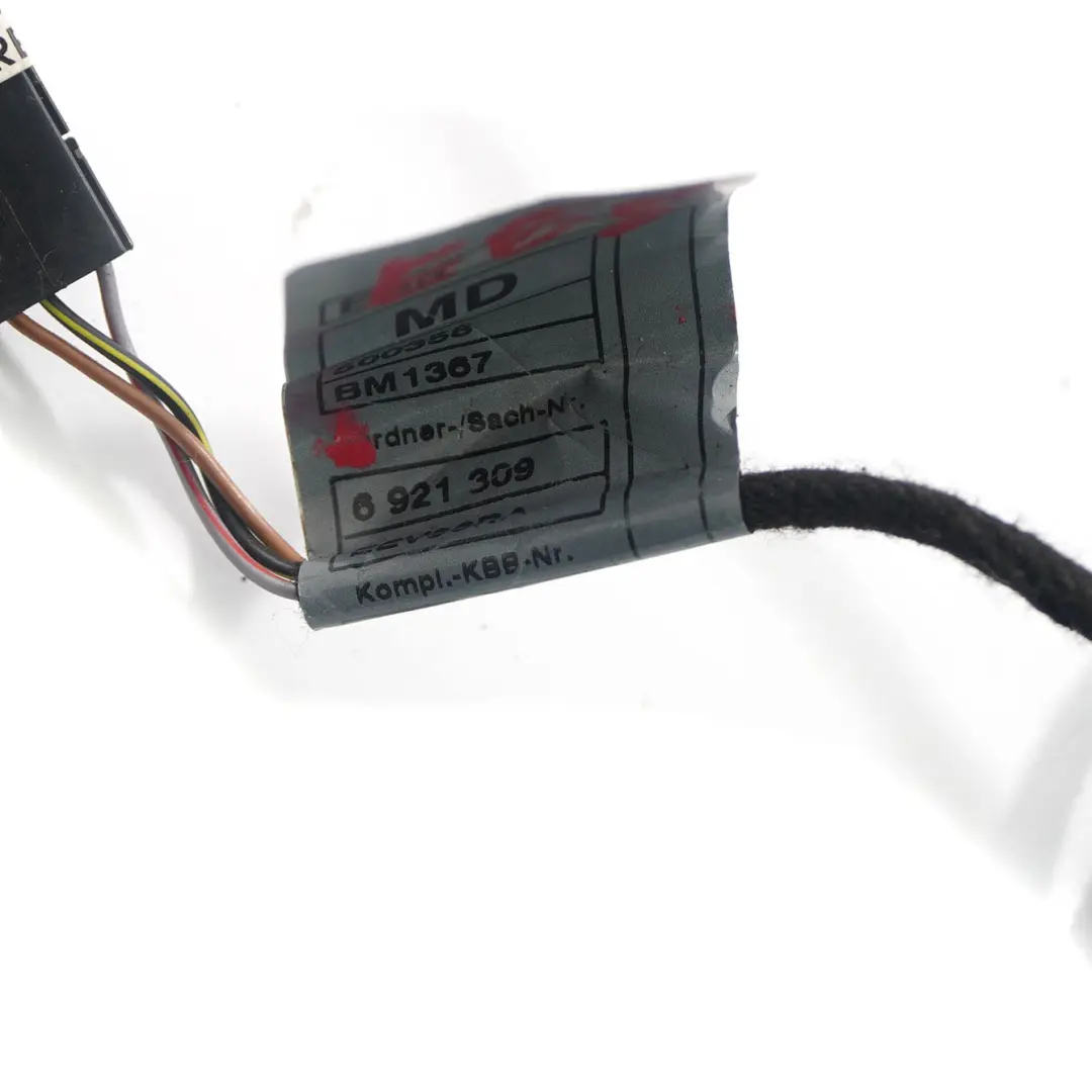 BMW E65 E66 Mittelkonsole Vordere Armlehne Tablett Kabel Kabelsatz - SKU 6921309 - Teilenummer 6921309