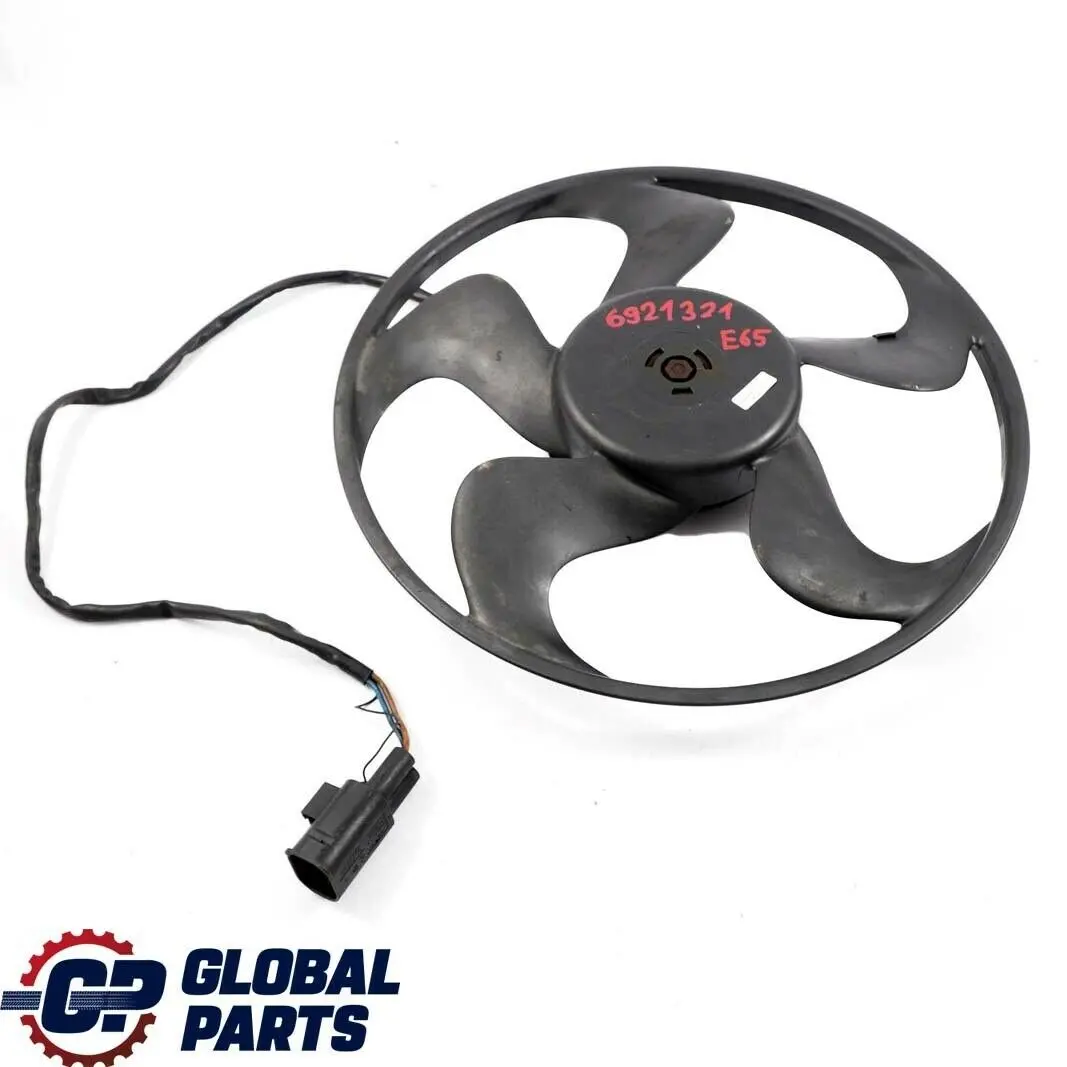 Fan Air Conditioning Radiator Engine Coolant Motor to BMW 7 Series E65 with Part number 6921321 BMW 7 Series E65 Fan Air Conditioning Radiator Engine Coolant Motor - SKU 6921321 - Part number 6921321