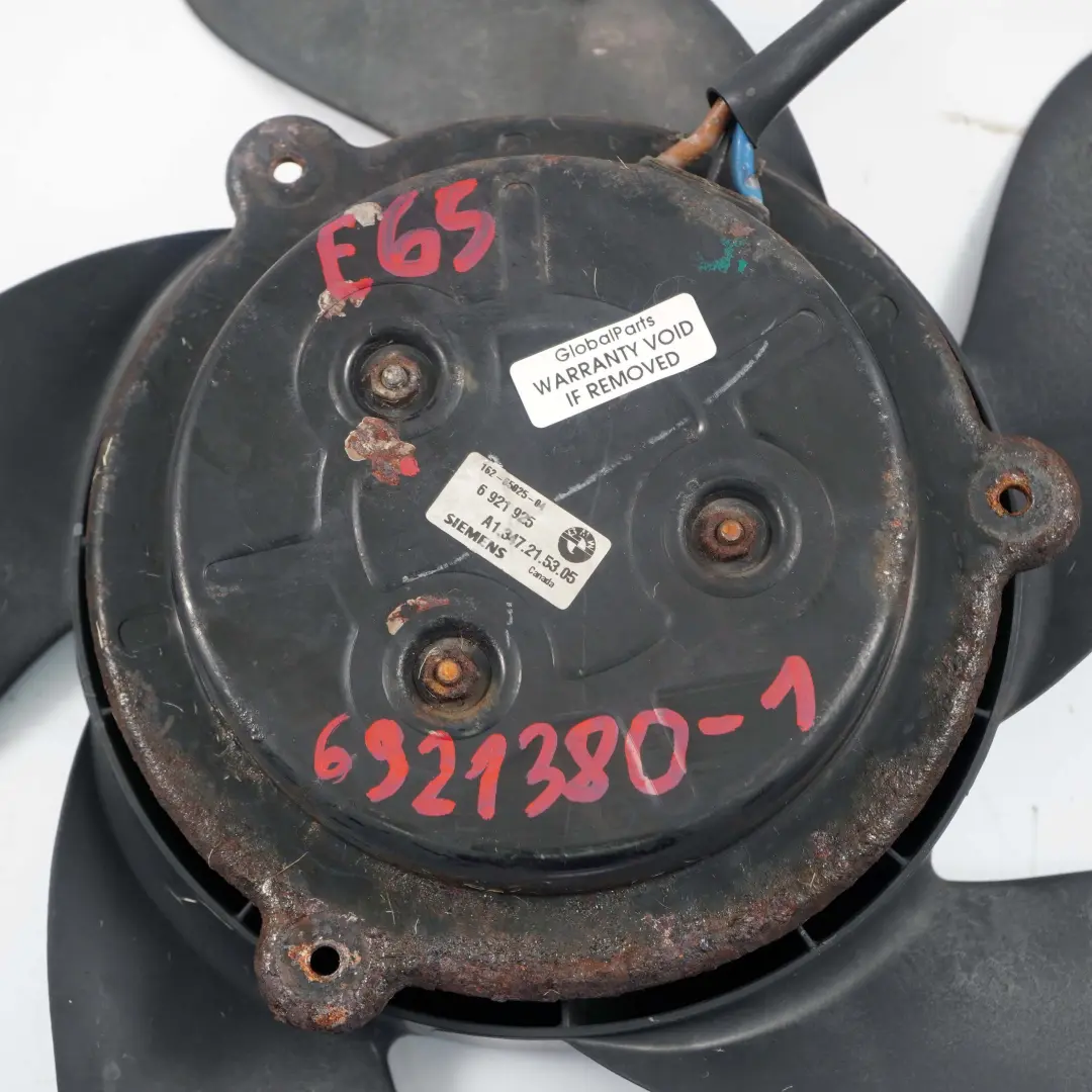 Ventilador Radiador BMW E65 730d 735d M57N M57N2 Motor de Refrigeracion para con número de pieza 6921380 Ventilador Radiador BMW E65 730d 735d M57N M57N2 Motor de Refrigeracion - SKU 6921380-1 - Número de pieza 6921380