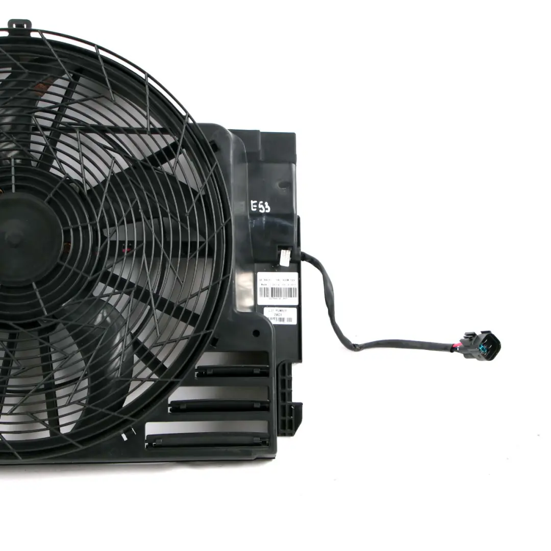 BMW X5 E53 Radiator Pusher Fan Cooling Shroud M54 N62 Petrol Engine TAIWAN - SKU 6921381-5 - Part number 6921381
