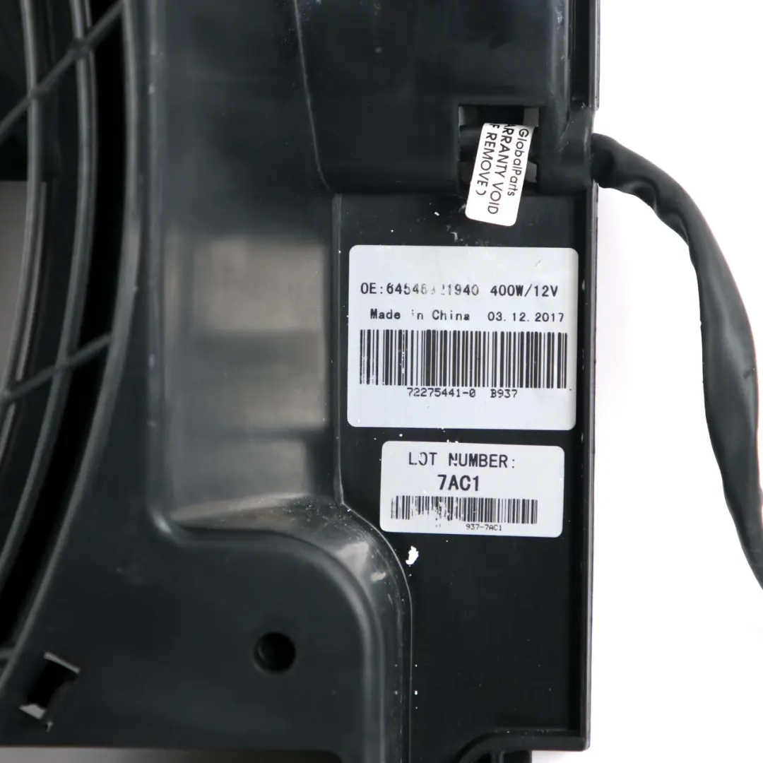 BMW X5 E53 Radiator Pusher Fan Cooling Shroud M54 N62 Petrol Engine TAIWAN - SKU 6921381-5 - Part number 6921381