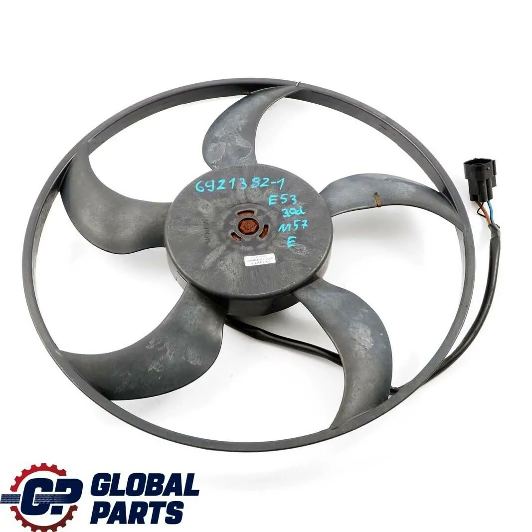 Reihe E53 M57 3.0d Motorkühlung Kühlerlüftermotor Lüfter 6921323 für BMW X5 mit Teilenummer 6921382 BMW X5 Reihe E53 M57 3.0d Motorkühlung Kühlerlüftermotor Lüfter 6921323 - SKU 6921382-1 - Teilenummer 6921382