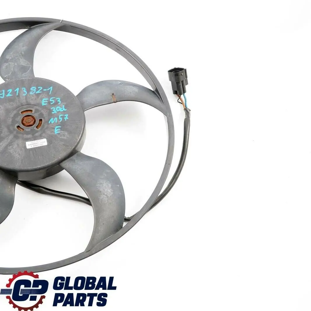 BMW X5 Series E53 M57 3.0d Engine Cooling Radiator Shroud Fan Motor 6921323 - SKU 6921382-1 - Part number 6921382