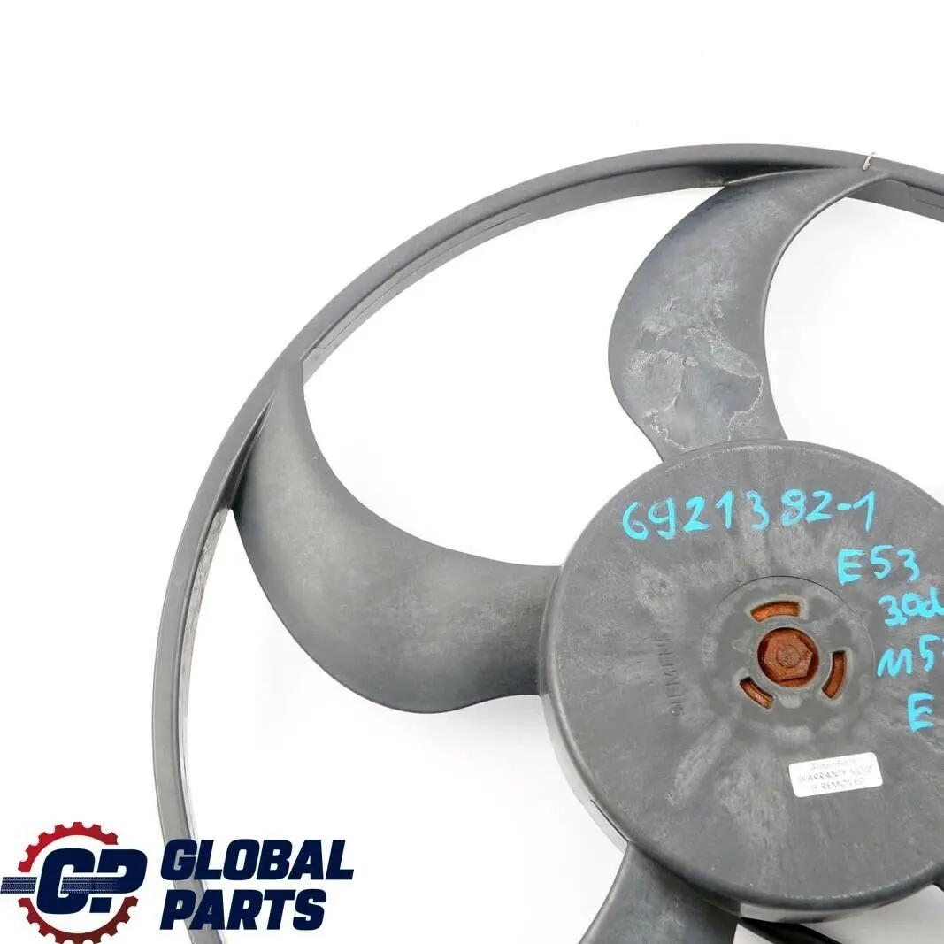 BMW X5 Serie E53 M57 3.0d Refroidissement Moteur K?hlerl?ftermotor Fan 6921323 - SKU 6921382-1 - Numéro de pièce 6921382