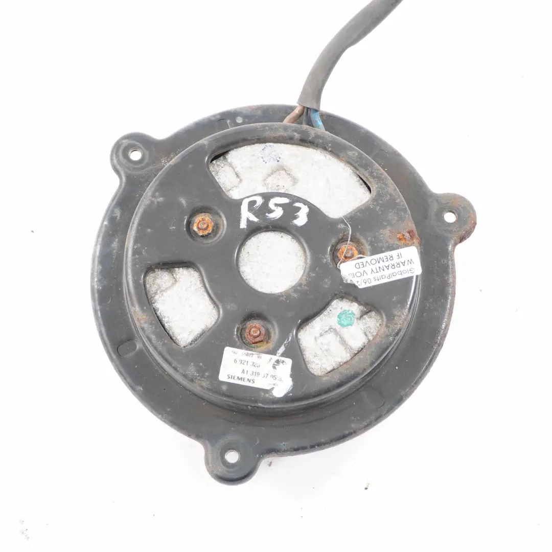 BMW X5 E53 M57 3.0d Motore del ventilatore del radiatore 6921323 - SKU 6921382-5 - Numero di parte 6921382