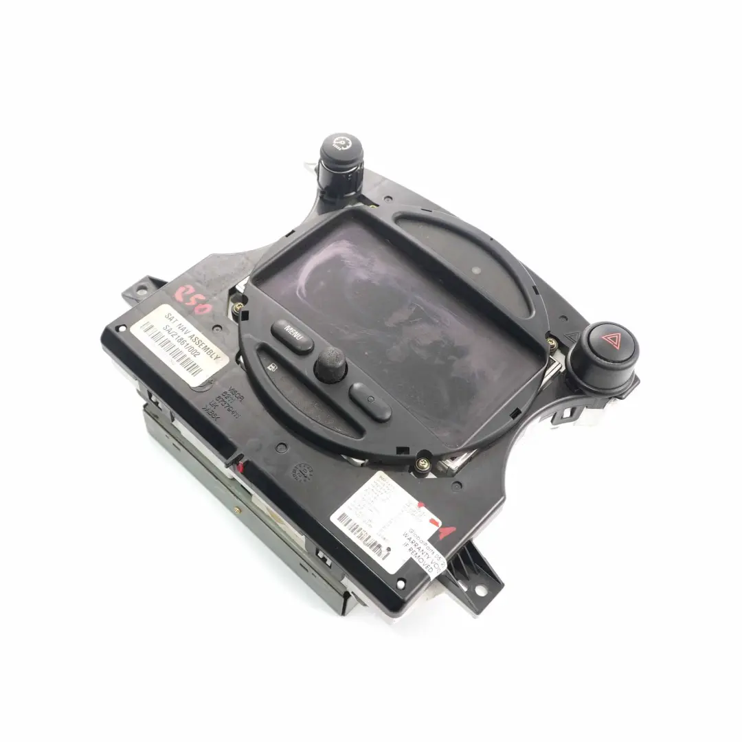 Ecran navigation Affichage du tableau de bord pour Mini Cooper One R50 R53 à propos du numéro de pièce 6921521 Mini Cooper One R50 R53 Ecran navigation Affichage du tableau de bord - SKU 6921521-1 - Numéro de pièce 6921521