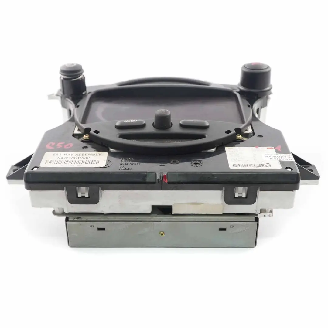 Navigation Bildschirm Anzeige Kombiinstrument für Mini Cooper One R50 R53 mit Teilenummer 6921521 Mini Cooper One R50 R53 Navigation Bildschirm Anzeige Kombiinstrument - SKU 6921521-1 - Teilenummer 6921521