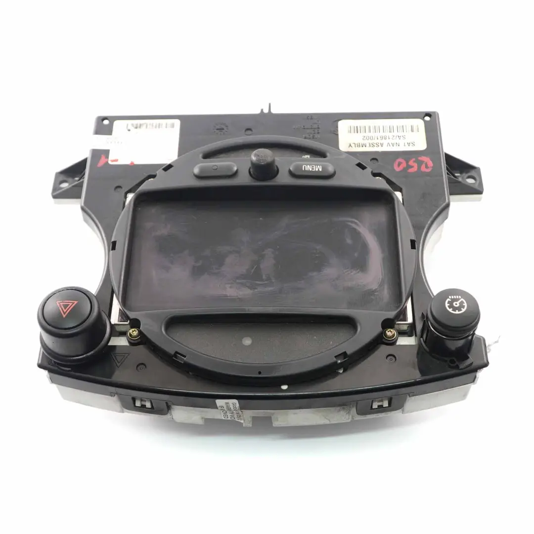 Pantalla de Navegación Panel de Instrumentos para Mini Cooper One R50 R53 con número de pieza 6921521 Mini Cooper One R50 R53 Pantalla de Navegación Panel de Instrumentos - SKU 6921521-1 - Número de pieza 6921521