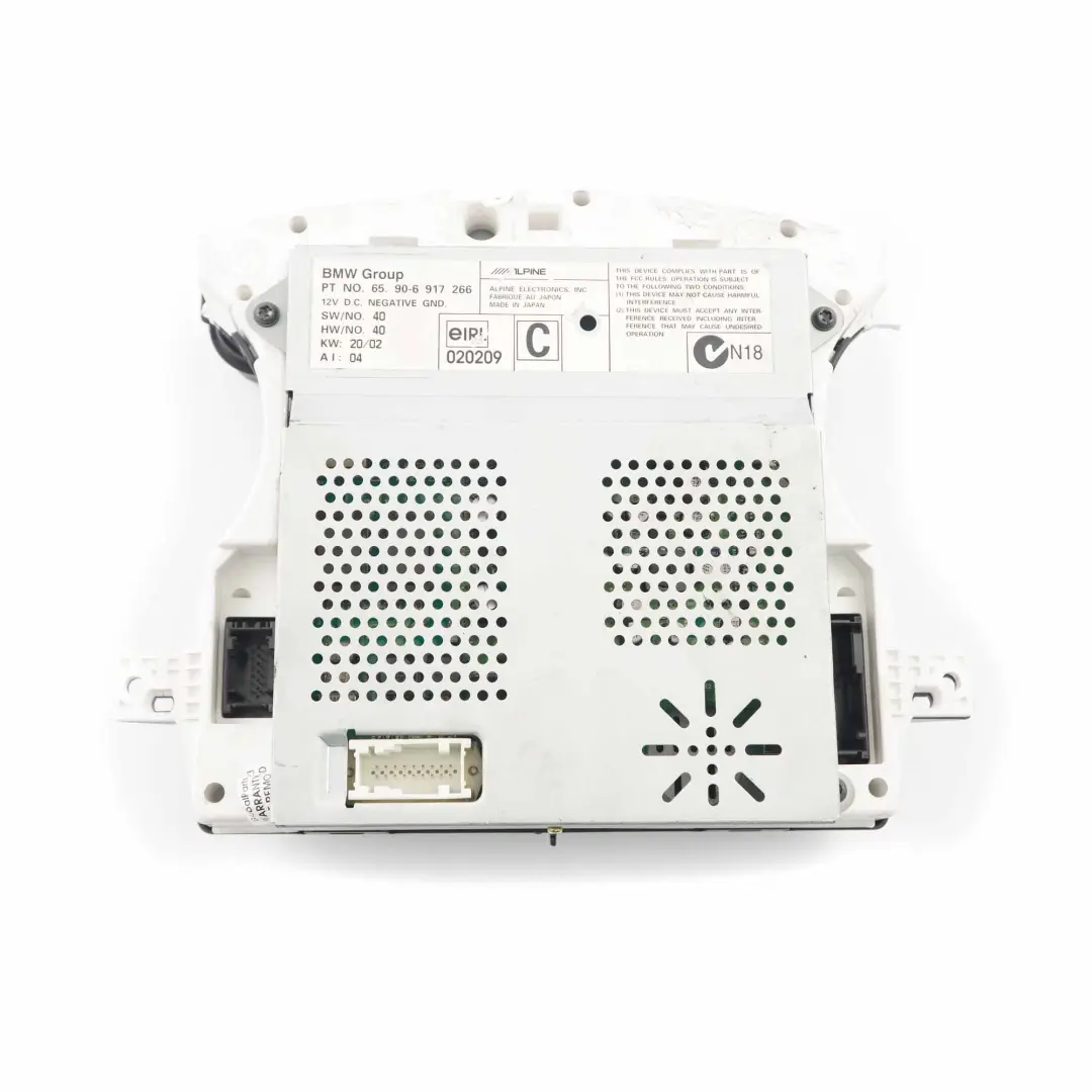 Navigation Screen Display Instrument Cluster to Mini Cooper One R50 R53 with Part number 6921521 Mini Cooper One R50 R53 Navigation Screen Display Instrument Cluster - SKU 6921521-1 - Part number 6921521