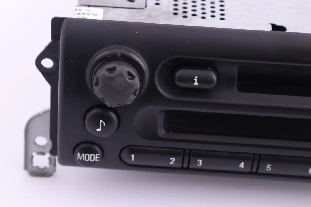 Wave Radio Cassette Headunit Tape Player to MINI Cooper One R50 R53 with Part number 6921593 MINI Cooper One R50 R53 Wave Radio Cassette Headunit Tape Player - SKU 6921593 - Part number 6921593