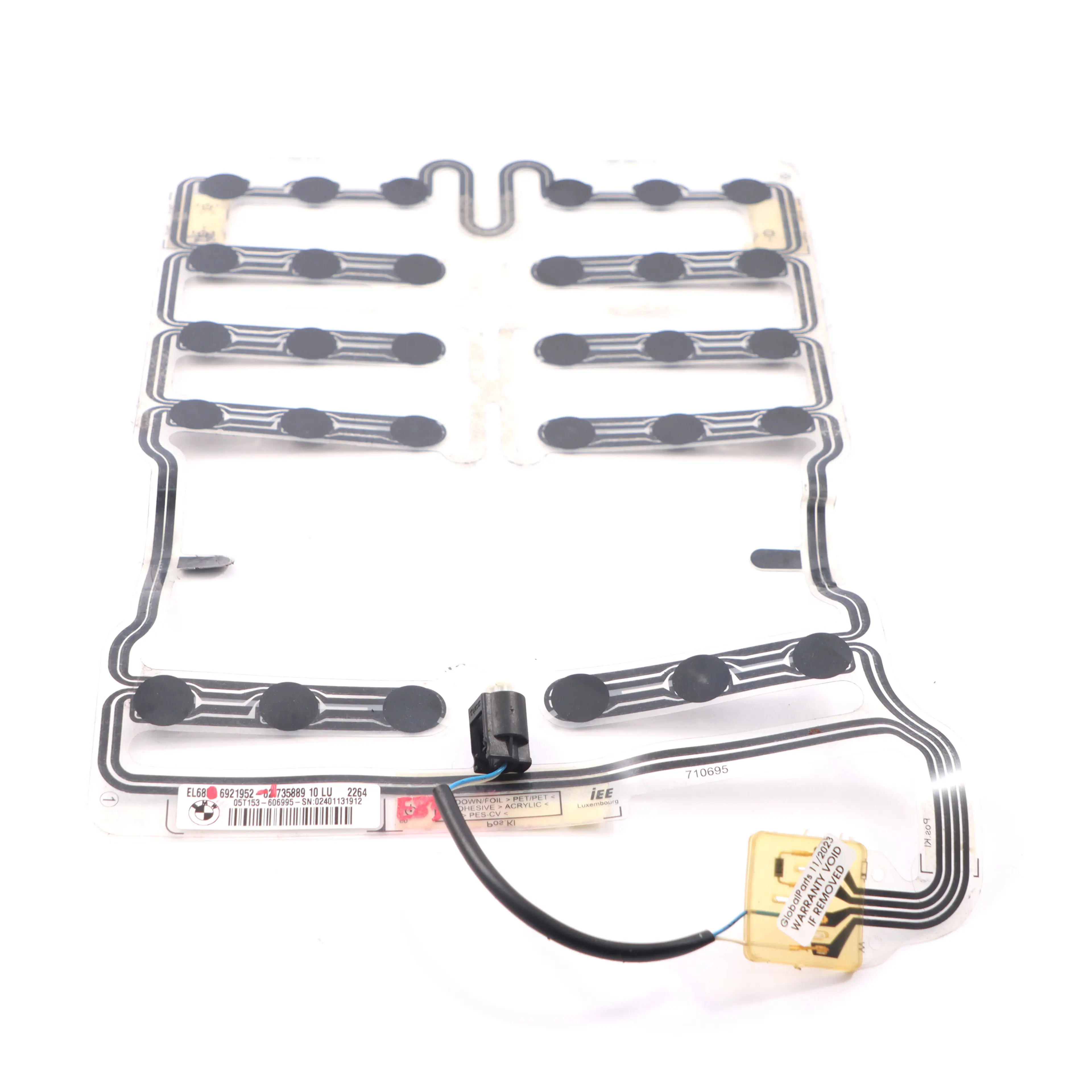 Alfombrilla ocupacion BMW E46 X5 E53 Sensor Airbag Asiento Lado Pasajero 6921952