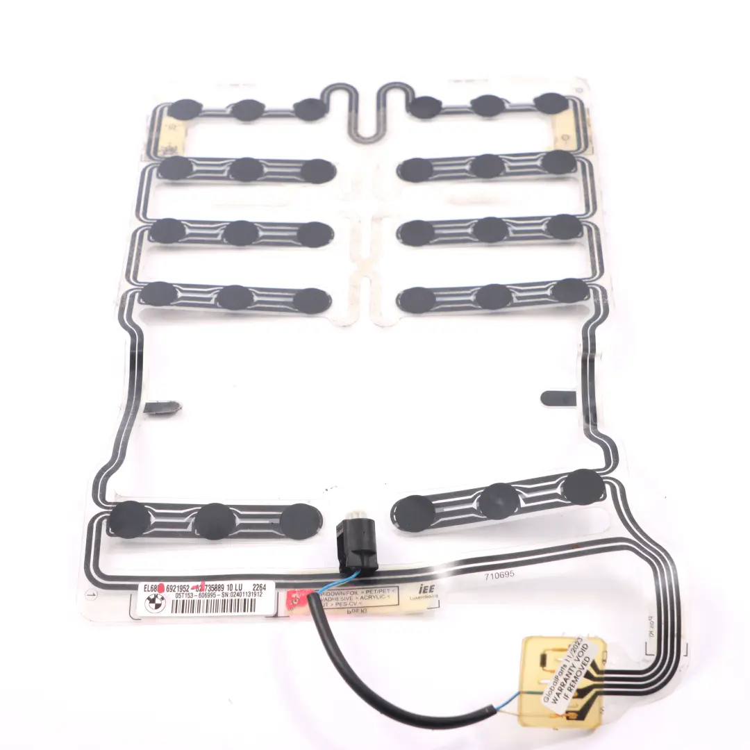 Alfombrilla ocupacion BMW E46 X5 E53 Sensor Airbag Asiento Lado Pasajero para con número de pieza 6921952 Alfombrilla ocupacion BMW E46 X5 E53 Sensor Airbag Asiento Lado Pasajero - SKU 6921952-1 - Número de pieza 6921952