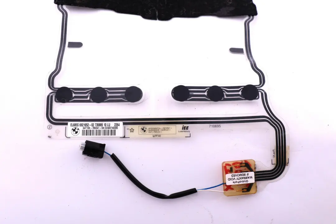 Tapis Capteur d'Airbag, Passager pour BMW X3 X5 Serie E53 E83 à propos du numéro de pièce 6921952 BMW X3 X5 Serie E53 E83 Tapis Capteur d'Airbag, Passager - SKU 6921952 - Numéro de pièce 6921952