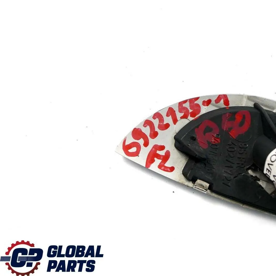 Front Bumper Left N/S Headlight Nozzle Cover Chrome to Mini Cooper R50 R53 with Part number 6922155 Mini Cooper R50 R53 Front Bumper Left N/S Headlight Nozzle Cover Chrome - SKU 6922155-1 - Part number 6922155