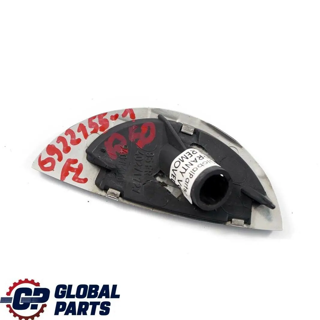 Mini Cooper R50 R53 Pare Chocs Avant Gauche Cache Embout De Phare Chromé - SKU 6922155-1 - Numéro de pièce 6922155