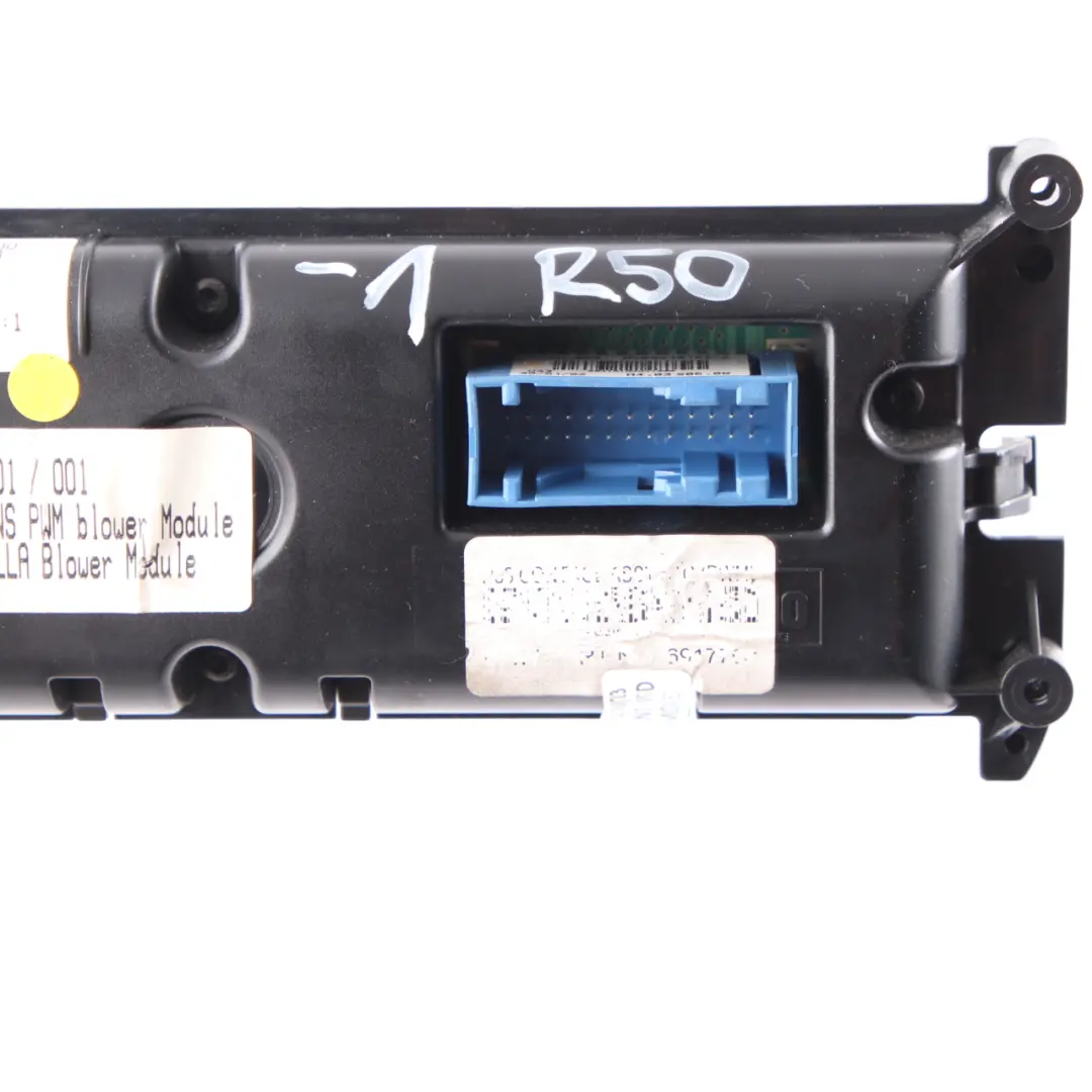 Mini Cooper R50 R52 Panneau contrôle chauffage automatique - SKU 6922255-1 - Numéro de pièce 6922255