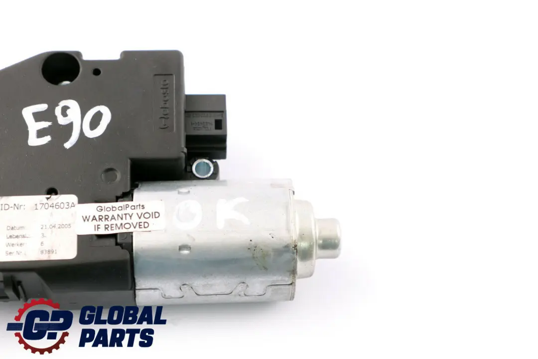 BMW 1 3 Serie E87 E90 Mecanisme d'entrainement de toit ouvrant - SKU 6922257 - Numéro de pièce 6922257