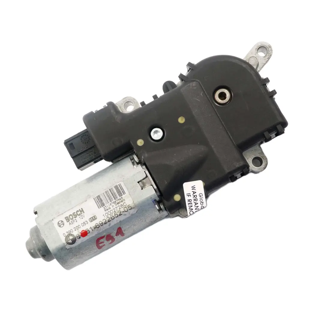 Techo corredizo unidad De accionamiento del motor para BMW E91 E83 con número de pieza 6922652 BMW E91 E83 Techo corredizo unidad De accionamiento del motor - SKU 6922652 - Número de pieza 6922652