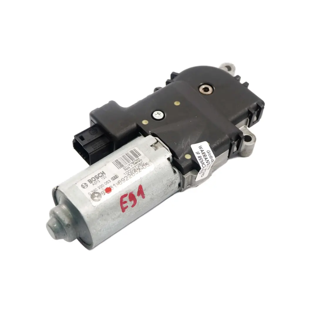 Techo corredizo unidad De accionamiento del motor para BMW E91 E83 con número de pieza 6922652 BMW E91 E83 Techo corredizo unidad De accionamiento del motor - SKU 6922652 - Número de pieza 6922652