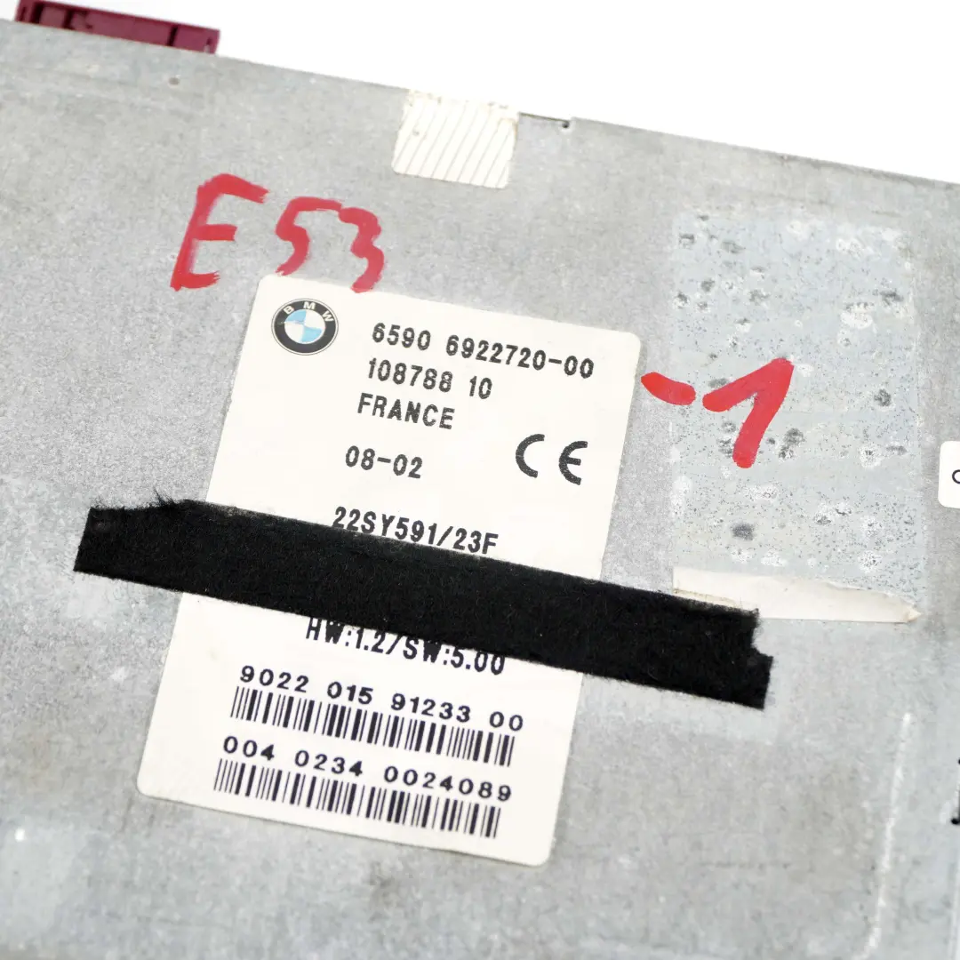 GPS Navigation Systeme Ordinateur 6922720 Endommage pour BMW 3 5 7 X5 E38 E39 E46 E53 à propos du numéro de pièce 6920759 BMW 3 5 7 X5 E38 E39 E46 E53 GPS Navigation Systeme Ordinateur 6922720 Endommage - SKU 6922720-1 - Numéro de pièce 6920759