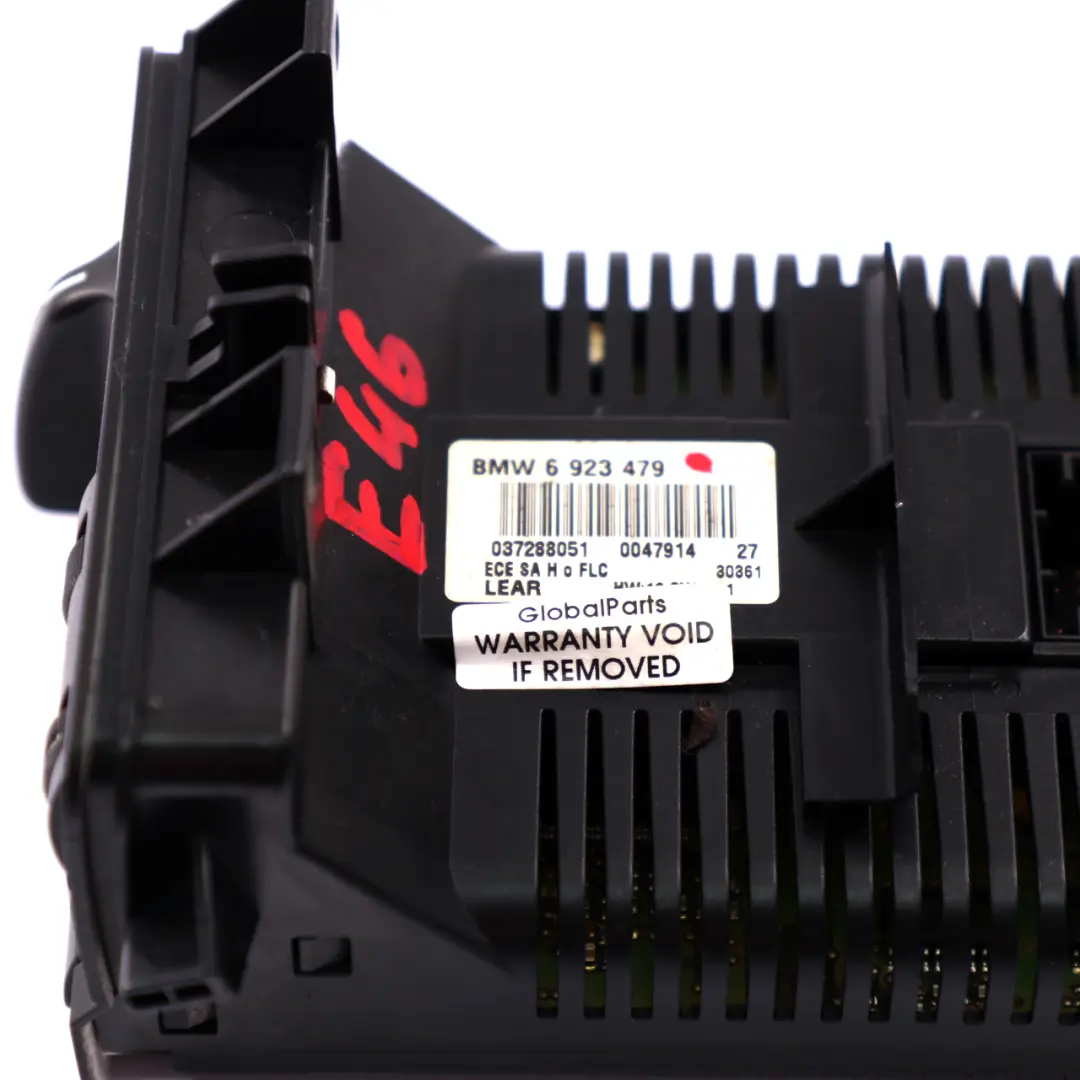 Schaltereinheit Licht Nebelscheinwerfer Schalter für BMW 3 er E46 mit Teilenummer 6923479 BMW 3 er E46 Schaltereinheit Licht Nebelscheinwerfer Schalter - SKU 6923479 - Teilenummer 6923479