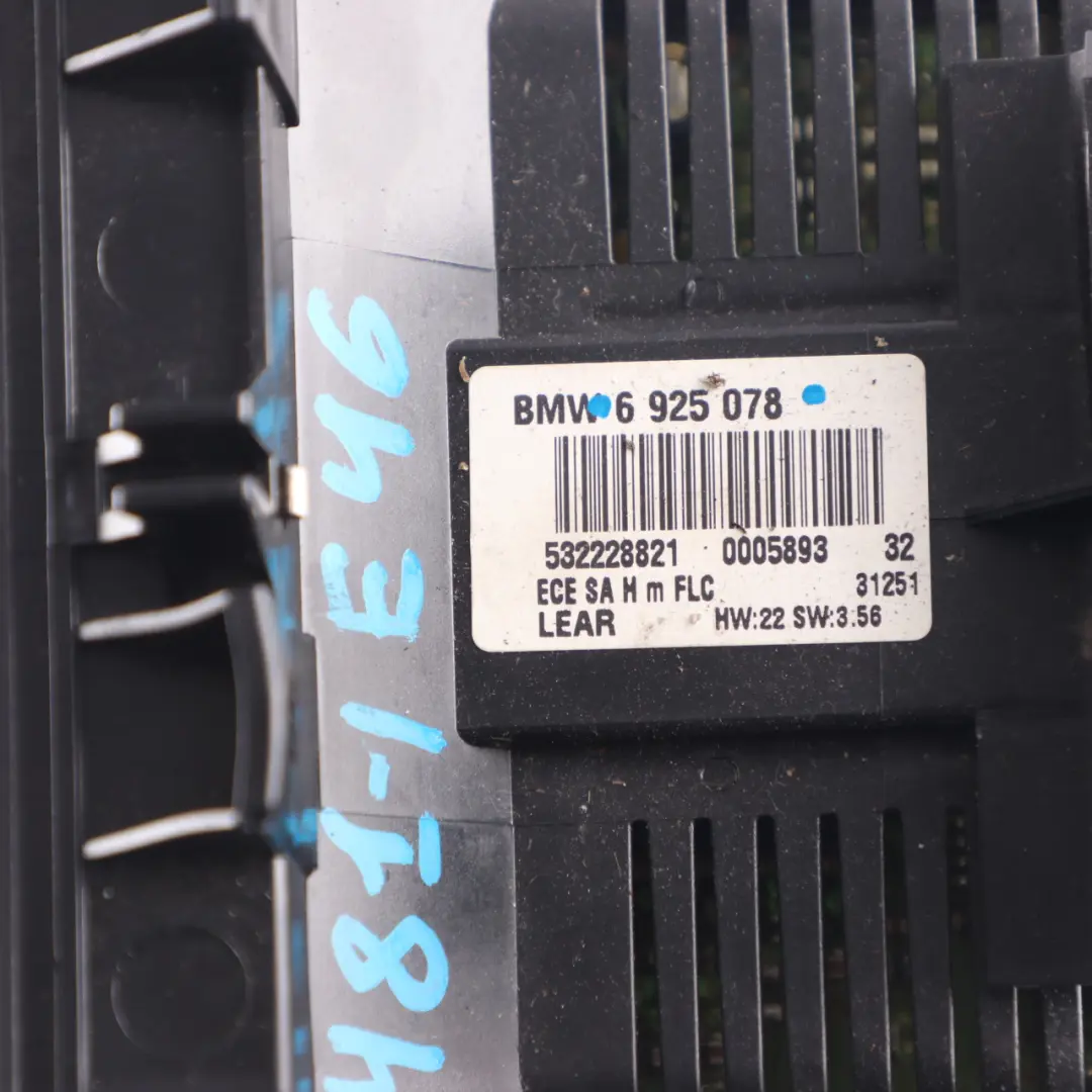 Headlight Control Element Light Switch Fog Lamps 6925078 to BMW 3 E46 with Part number 9133028 BMW 3 E46 Headlight Control Element Light Switch Fog Lamps 6925078 - SKU 6923481-1 - Part number 9133028