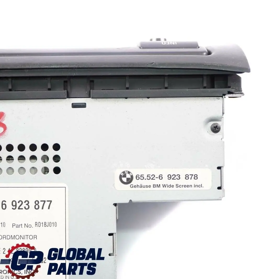 Gehäuse Bordmonitor Wide Screen Navigationssystem für BMW X5 er E53 mit Teilenummer 6923877 BMW X5 er E53 Gehäuse Bordmonitor Wide Screen Navigationssystem - SKU 6923877 - Teilenummer 6923877