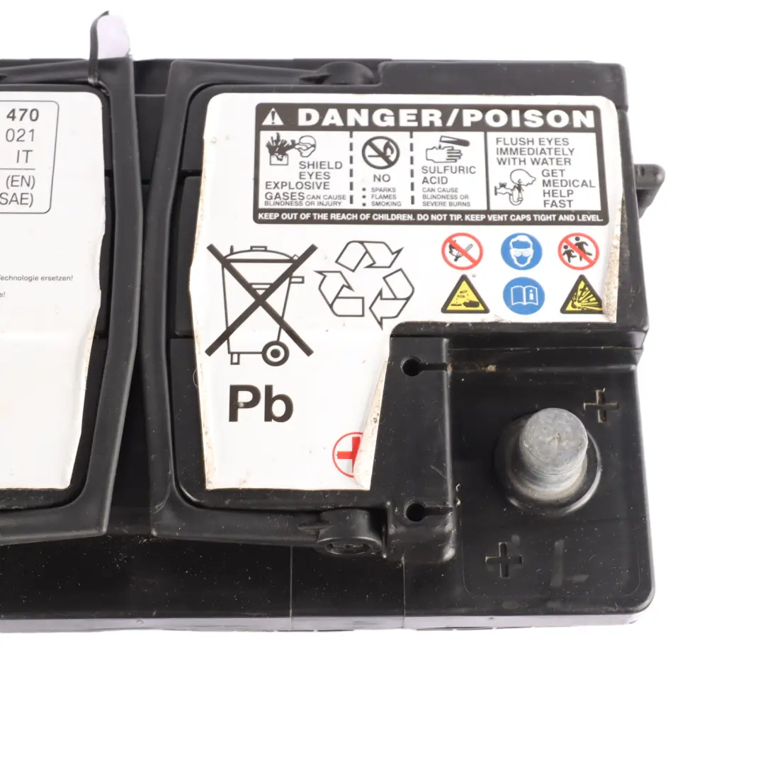 AGM 12V Accumulator Battery 70Ah 720A 9326470 to BMW with Part number 6924021 BMW AGM 12V Accumulator Battery 70Ah 720A 9326470 - SKU 6924021 - Part number 6924021