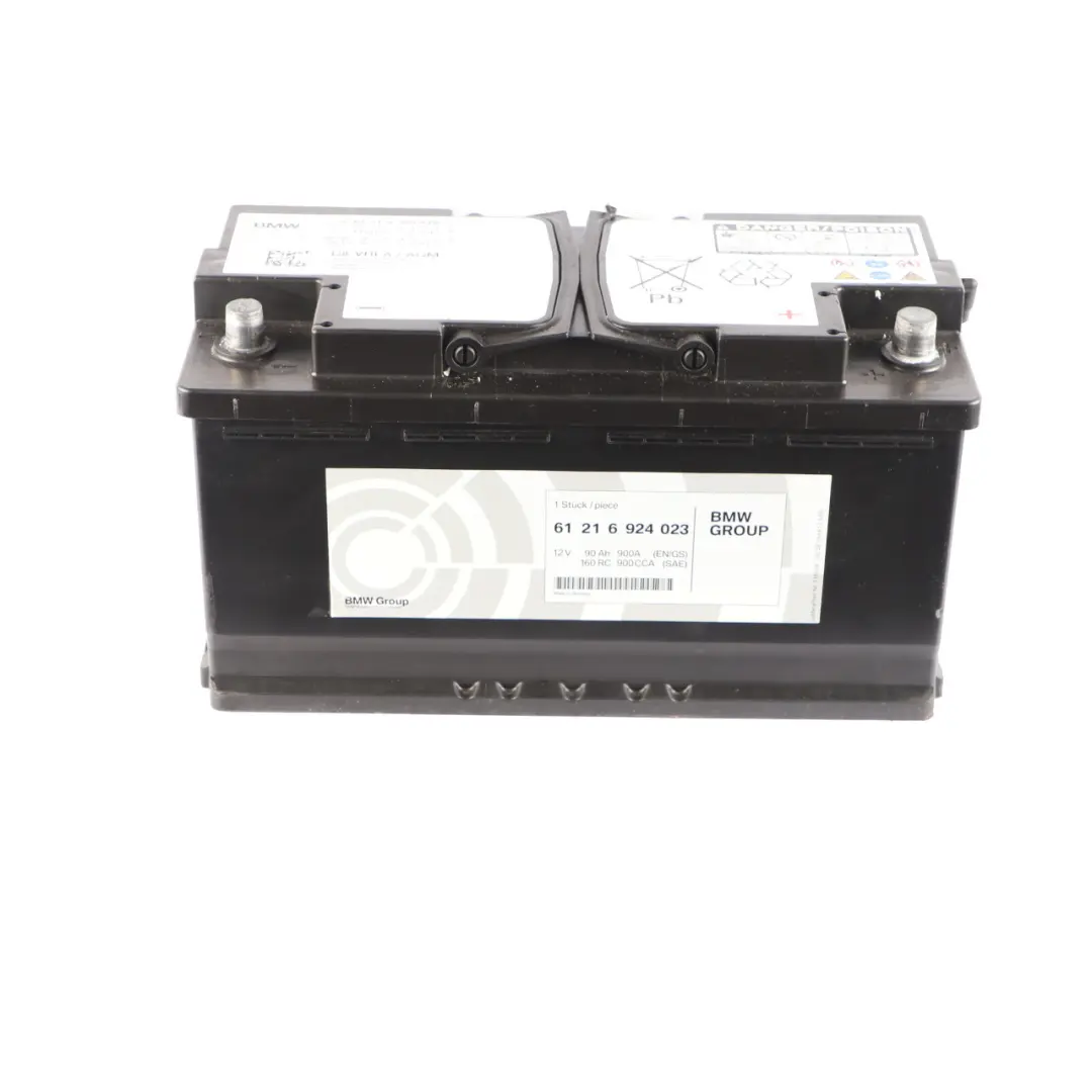 BMW AGM 12V Accumulator Battery 90Ah 9343747 - SKU 6924023 - Part number 6924023