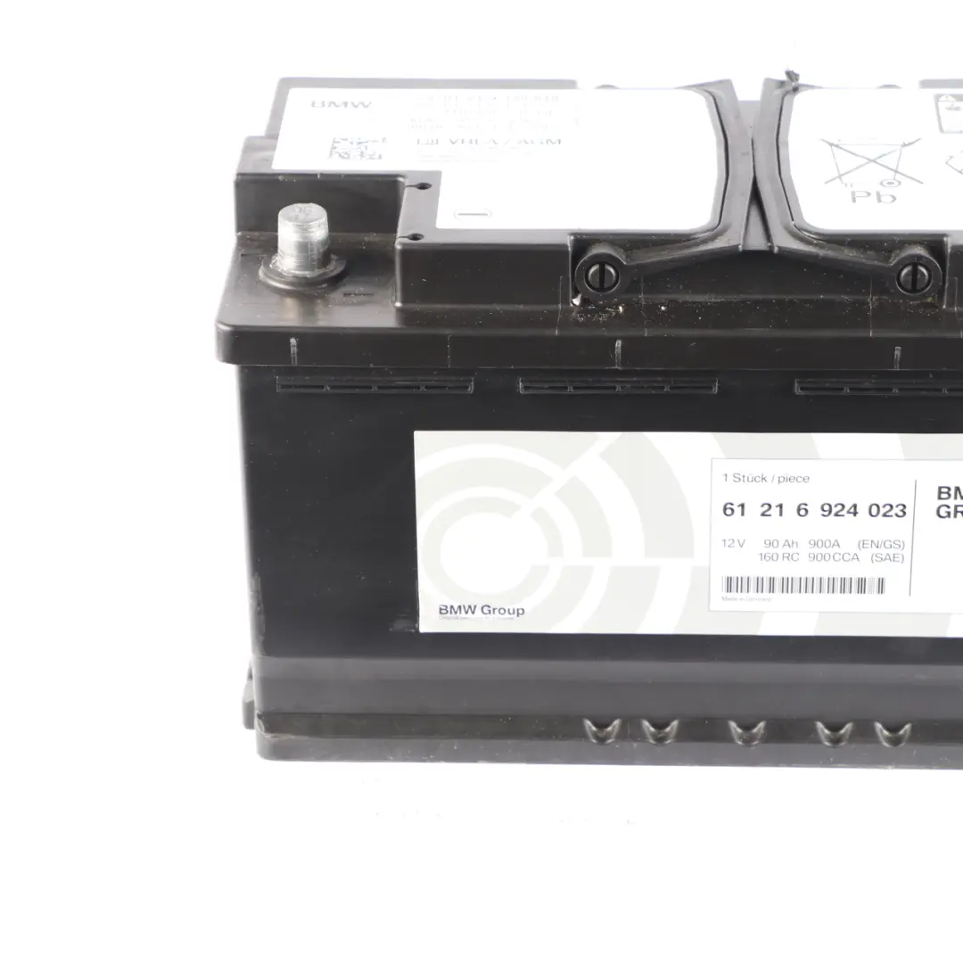BMW AGM 12V Accumulator Battery 90Ah 9343747 - SKU 6924023 - Part number 6924023