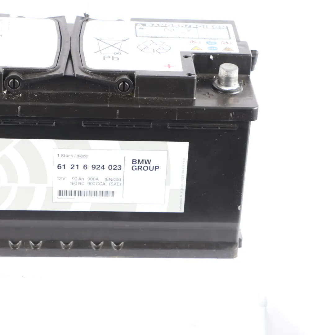 BMW AGM 12V Accumulator Battery 90Ah 9343747 - SKU 6924023 - Part number 6924023