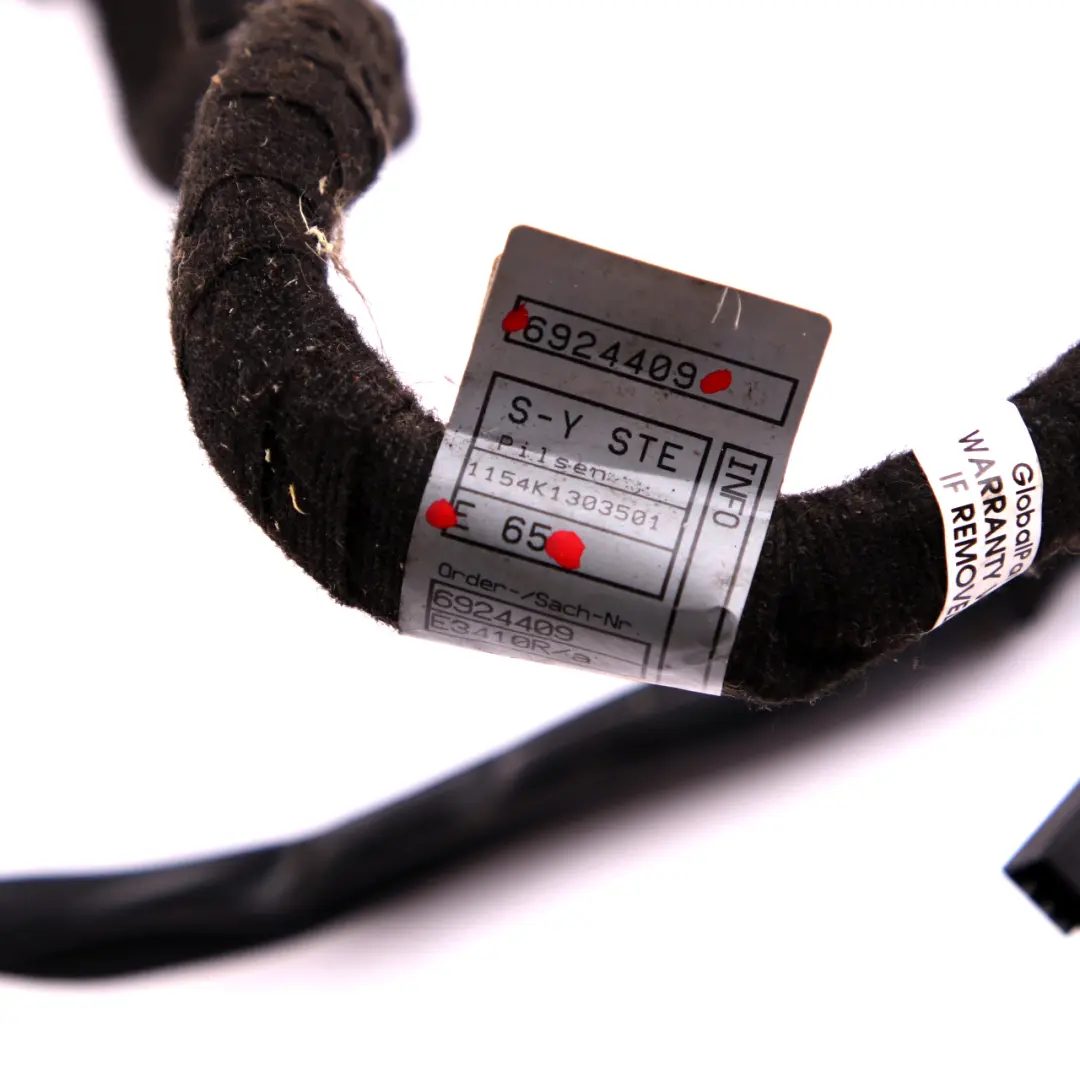 Cable Harness Wiring Loom Plug Connector Socket to BMW 7 Series E65 with Part number 6924409 BMW 7 Series E65 Cable Harness Wiring Loom Plug Connector Socket - SKU 6924409 - Part number 6924409