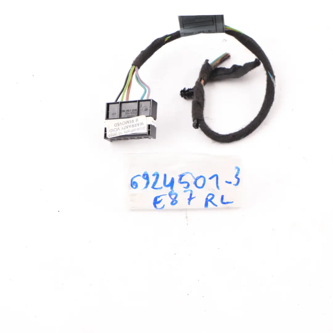 Rücklicht leuchte links Seite Panel Stecker Buchse Verdrahtung 8369702 für BMW E87 mit Teilenummer 6924501 BMW E87 Rücklicht leuchte links Seite Panel Stecker Buchse Verdrahtung 8369702 - SKU 6924501-3 - Teilenummer 6924501