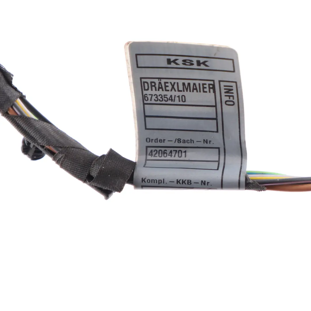 Luz Trasera Cableado Izquierda 6984754 para BMW E82 E88 con número de pieza 6924519 BMW E82 E88 Luz Trasera Cableado Izquierda 6984754 - SKU 6924519-2 - Número de pieza 6924519