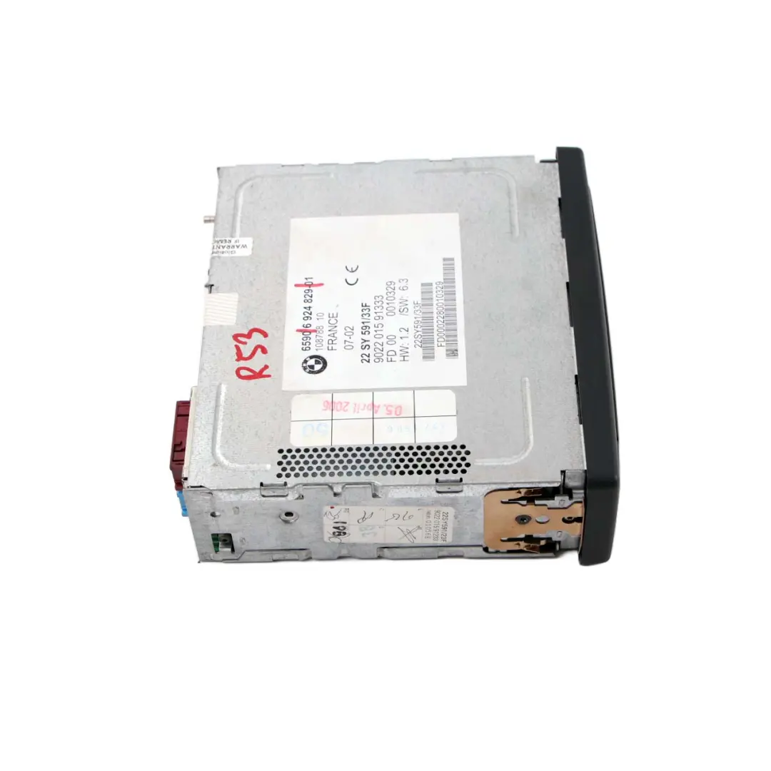 DVD GPS Navigation System Computer 3 Control Unit to Mini Cooper R50 R53 with Part number 6924829 Mini Cooper R50 R53 DVD GPS Navigation System Computer 3 Control Unit - SKU 6924829 - Part number 6924829