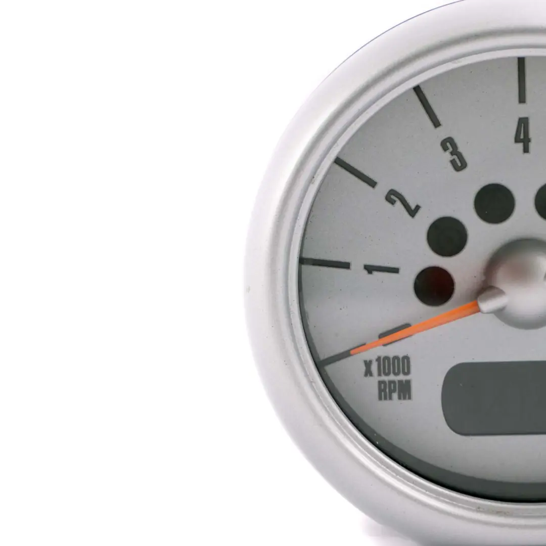 Tachometer Gauge Revolution Counter Silver to Mini Cooper R50 R53 1 with Part number 6924924 Mini Cooper R50 R53 1 Tachometer Gauge Revolution Counter Silver - SKU 6924924-1 - Part number 6924924