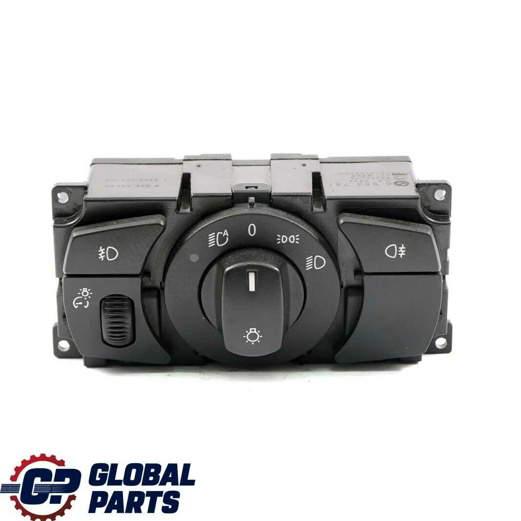 BMW E60 E61 E63 E64 Elemento De Control Luz Interruptor del Faro - SKU 6925252 - Número de pieza 6925252
